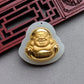 White Jade Buddha Pendant