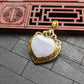 Light Pink/Purple Heart Jade Pendant