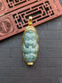 Green Monkey King Jade Pendant (Pre-order)