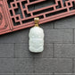 White Baby Elephant Jade pendant