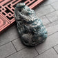 Detailed Dark Green Dragon Jade Pendant