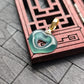 Green Jade Heart Pendant