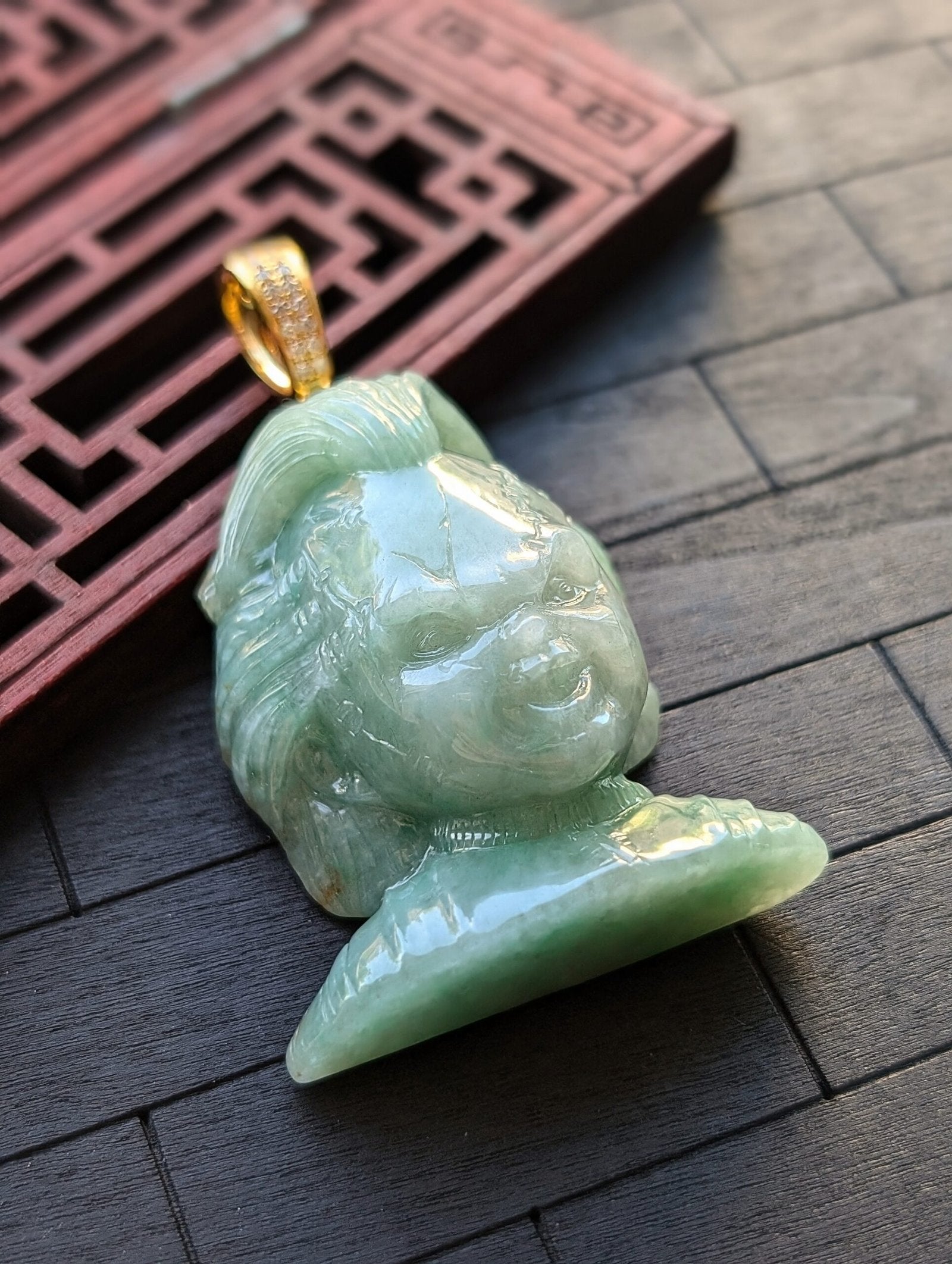 Chucky Jade Pendant
