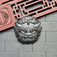 Black Jade Fu Dog Pendant