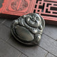 Black Jade Buddha Pendant