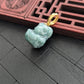 Year of The Goat Jade Pendant