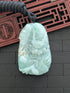 Green Jade Dragon Pendant