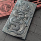 Dark Green Jade Dragon Pendant