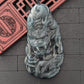 Dark Green Jade Dragon Pendant