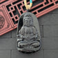 Black Jade GuanYin Pendant