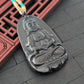 Black Jade GuanYin Pendant