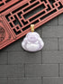 Lavender Buddha Jade Pendant