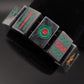 Black Mahjong Jade Bracelet